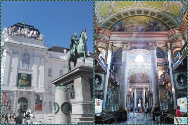Austrian National Library and its State Hall.
